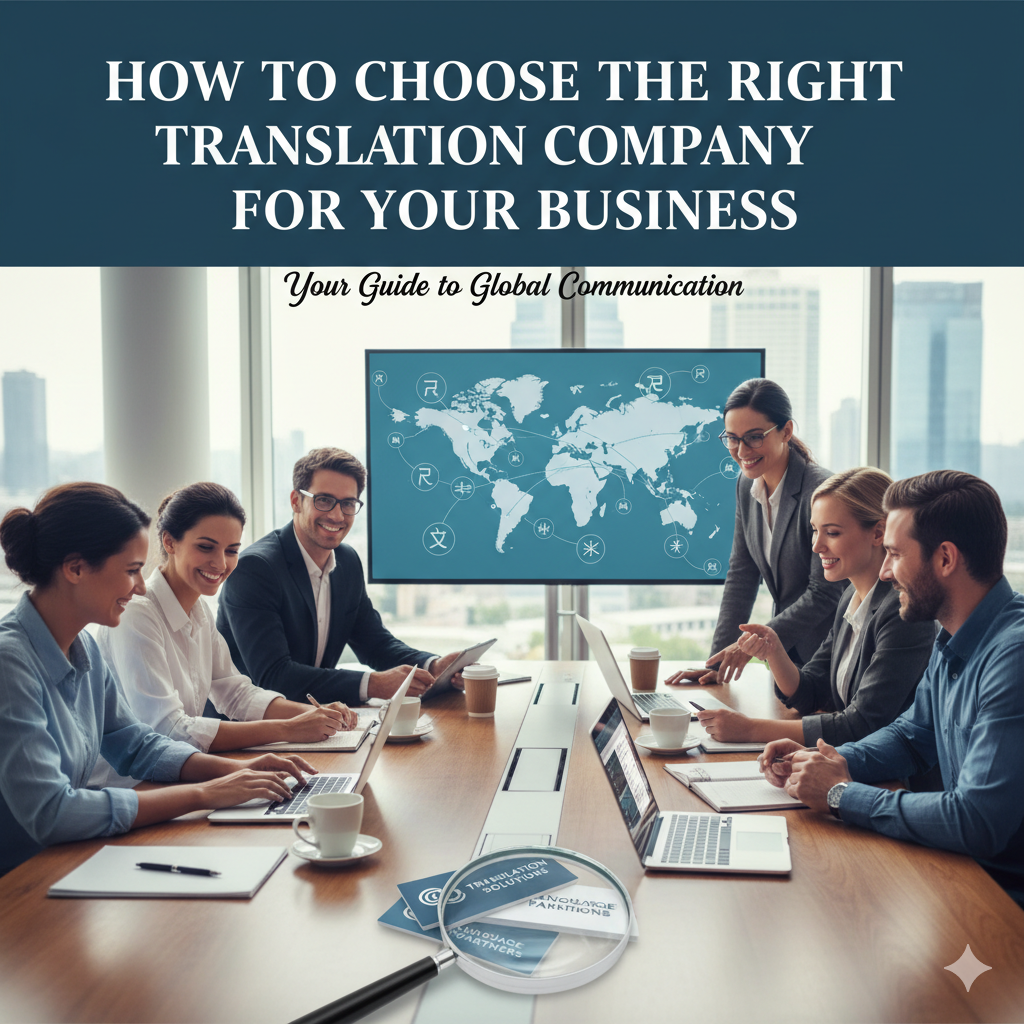 How to Choose the Right Translation Company for Your Business
